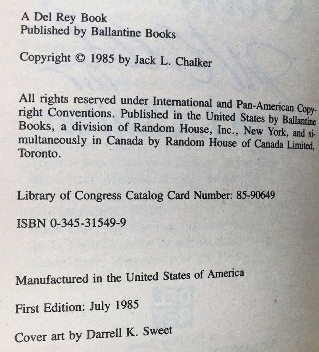 Jack L. Chalker Collection: The River of the Dancing Gods, Songs of the ...