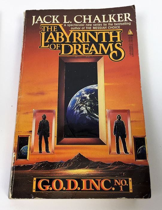 Jack L. Chalker Collection: The River of the Dancing Gods, Songs of the Dancing Gods & Vengeance of the Dancing Gods; Pirates of Thunder, The Web of the Chozen & The Labyrinth of Dreams - Signed by Jack L. Chalker [Photo 4]