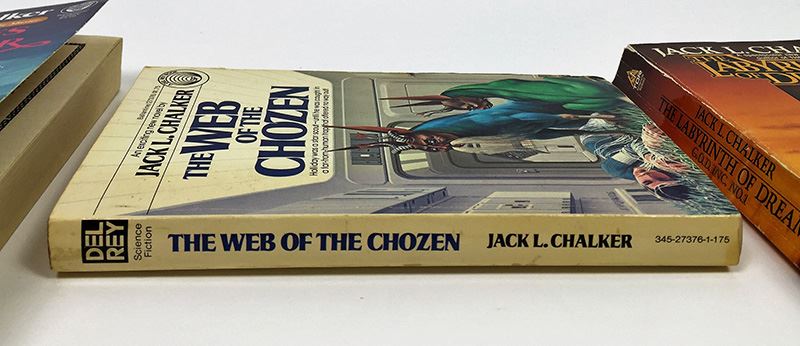 Jack L. Chalker Collection: The River of the Dancing Gods, Songs of the Dancing Gods & Vengeance of the Dancing Gods; Pirates of Thunder, The Web of the Chozen & The Labyrinth of Dreams - Signed by Jack L. Chalker [Photo 13]