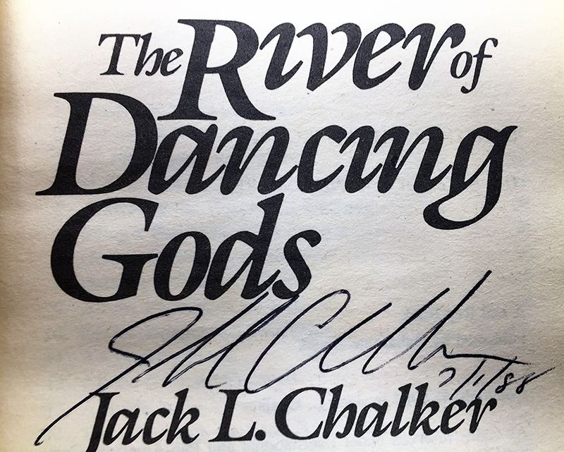 Jack L. Chalker Collection: The River of the Dancing Gods, Songs of the Dancing Gods & Vengeance of the Dancing Gods; Pirates of Thunder, The Web of the Chozen & The Labyrinth of Dreams - Signed by Jack L. Chalker [Photo 23]