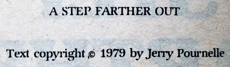 Jerry Pournelle Collection: A Step Farther Out, Janissaries, Exiles to Glory, High Justice & Birth of Fire (Laser Books 23) - Signed by Jerry Pournelle [Photo 11]