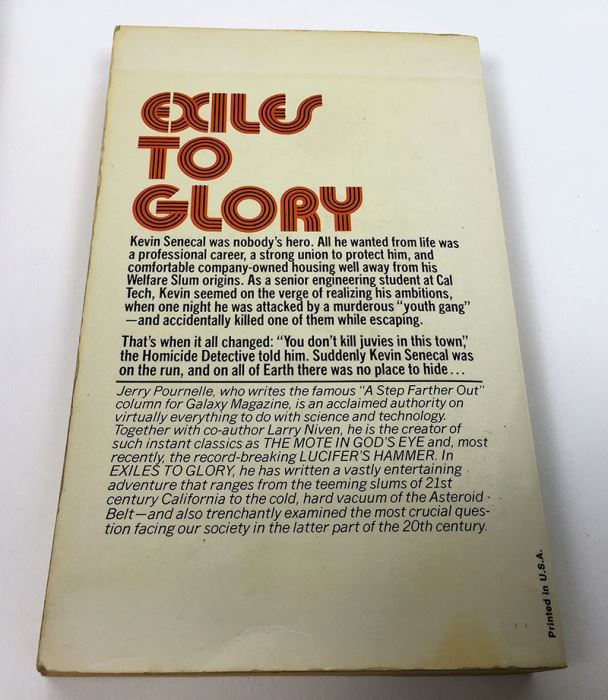 Jerry Pournelle Collection: A Step Farther Out, Janissaries, Exiles to Glory, High Justice & Birth of Fire (Laser Books 23) - Signed by Jerry Pournelle [Photo 18]