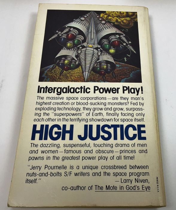 Jerry Pournelle Collection: A Step Farther Out, Janissaries, Exiles to Glory, High Justice & Birth of Fire (Laser Books 23) - Signed by Jerry Pournelle [Photo 23]