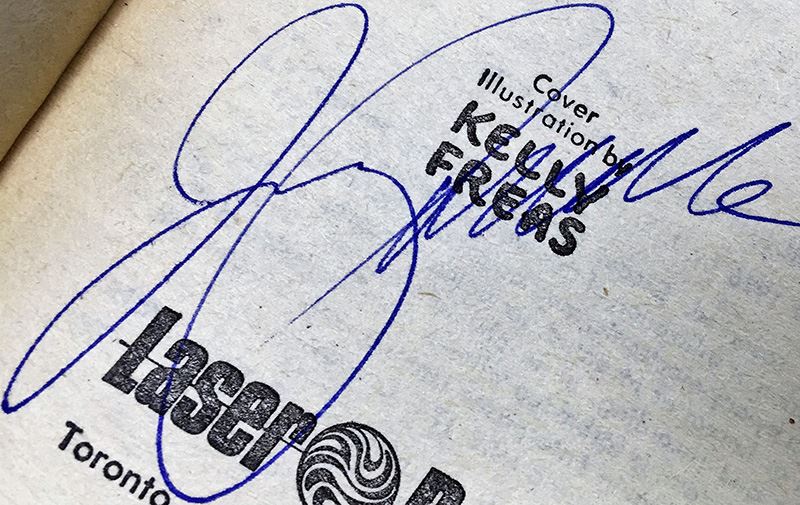 Jerry Pournelle Collection: A Step Farther Out, Janissaries, Exiles to Glory, High Justice & Birth of Fire (Laser Books 23) - Signed by Jerry Pournelle [Photo 30]