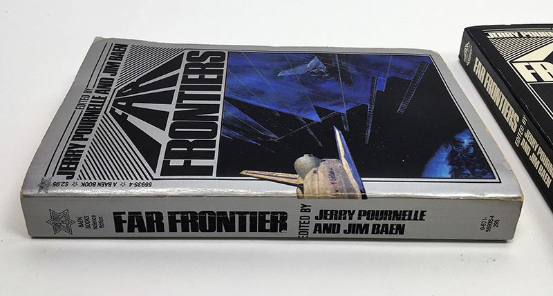 Jerry Pournelle & Jim Baen Collection: Far Frontiers Magazine: Vol I, III, IV, VI & VII - Multiple Signatures: Jerry Pournelle, Jim Baen, Norman Spinrad, Larry Niven, Ben Bova, Vernor Vinge, John Dalmas, S.M. Stirling, G. Harry Stine, etc. [Photo 4]