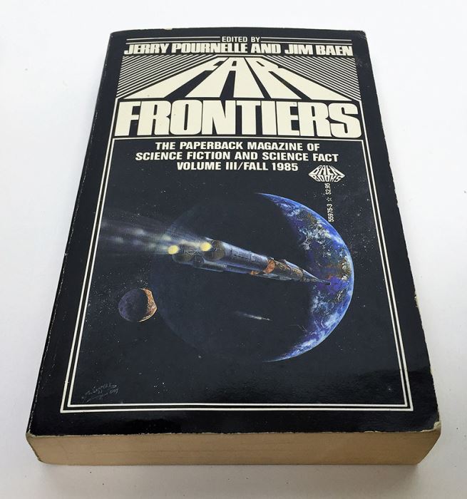 Jerry Pournelle & Jim Baen Collection: Far Frontiers Magazine: Vol I, III, IV, VI & VII - Multiple Signatures: Jerry Pournelle, Jim Baen, Norman Spinrad, Larry Niven, Ben Bova, Vernor Vinge, John Dalmas, S.M. Stirling, G. Harry Stine, etc. [Photo 18]