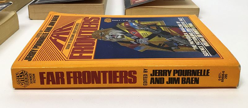 Jerry Pournelle & Jim Baen Collection: Far Frontiers Magazine: Vol I, III, IV, VI & VII - Multiple Signatures: Jerry Pournelle, Jim Baen, Norman Spinrad, Larry Niven, Ben Bova, Vernor Vinge, John Dalmas, S.M. Stirling, G. Harry Stine, etc. [Photo 60]