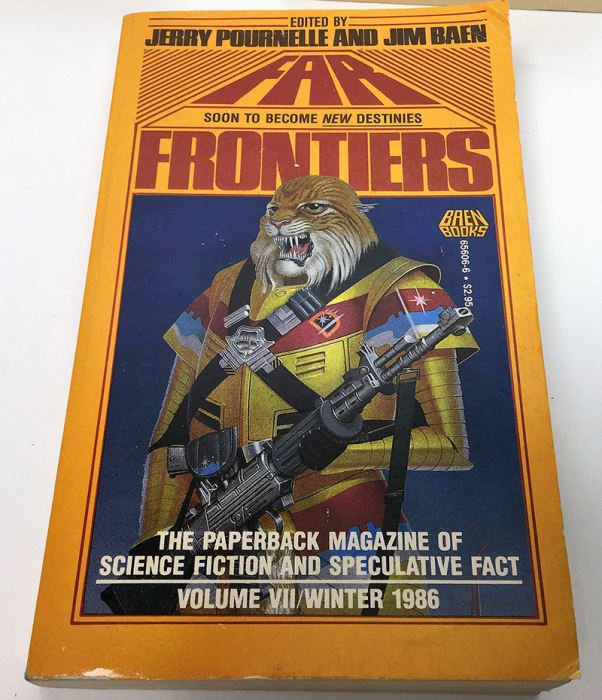 Jerry Pournelle & Jim Baen Collection: Far Frontiers Magazine: Vol I, III, IV, VI & VII - Multiple Signatures: Jerry Pournelle, Jim Baen, Norman Spinrad, Larry Niven, Ben Bova, Vernor Vinge, John Dalmas, S.M. Stirling, G. Harry Stine, etc. [Photo 58]