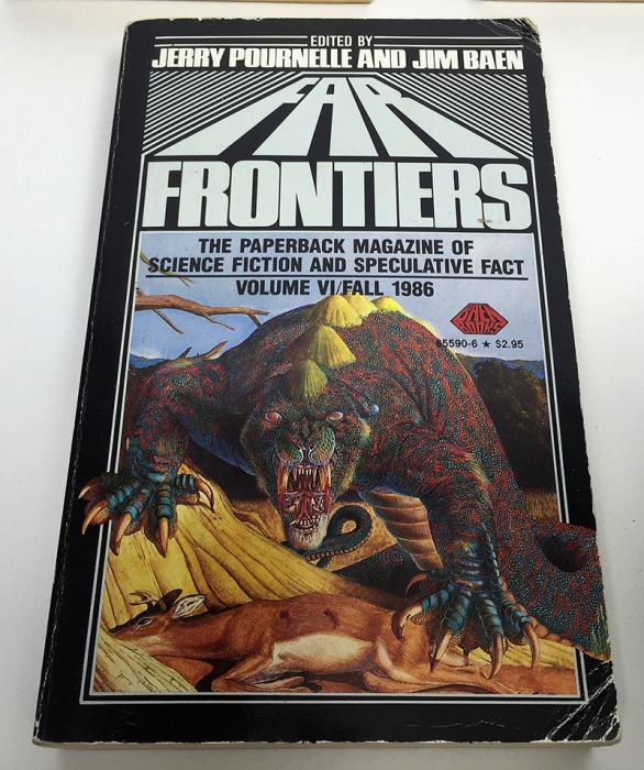 Jerry Pournelle & Jim Baen Collection: Far Frontiers Magazine: Vol I, III, IV, VI & VII - Multiple Signatures: Jerry Pournelle, Jim Baen, Norman Spinrad, Larry Niven, Ben Bova, Vernor Vinge, John Dalmas, S.M. Stirling, G. Harry Stine, etc. [Photo 46]