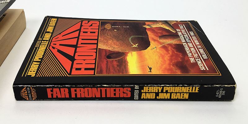 Jerry Pournelle & Jim Baen Collection: Far Frontiers Magazine: Vol I, III, IV, VI & VII - Multiple Signatures: Jerry Pournelle, Jim Baen, Norman Spinrad, Larry Niven, Ben Bova, Vernor Vinge, John Dalmas, S.M. Stirling, G. Harry Stine, etc. [Photo 32]