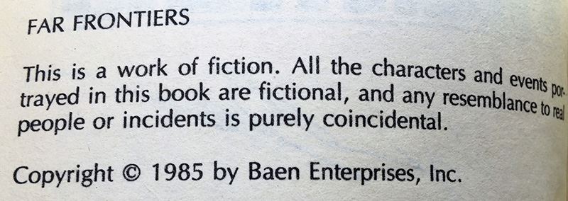 Jerry Pournelle & Jim Baen Collection: Far Frontiers Magazine: Vol I, III, IV, VI & VII - Multiple Signatures: Jerry Pournelle, Jim Baen, Norman Spinrad, Larry Niven, Ben Bova, Vernor Vinge, John Dalmas, S.M. Stirling, G. Harry Stine, etc. [Photo 17]