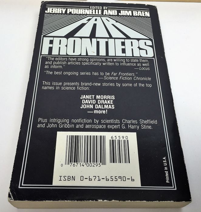 Jerry Pournelle & Jim Baen Collection: Far Frontiers Magazine: Vol I, III, IV, VI & VII - Multiple Signatures: Jerry Pournelle, Jim Baen, Norman Spinrad, Larry Niven, Ben Bova, Vernor Vinge, John Dalmas, S.M. Stirling, G. Harry Stine, etc. [Photo 49]