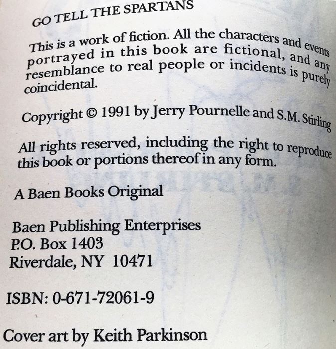 Jerry Pournelle & S.M. Stirling Collection: Go Tell the Spartans ...
