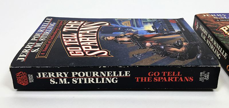 Jerry Pournelle & S.M. Stirling Collection: Go Tell the Spartans & Prince of Sparta (Falkenberg's Legion Series); The Children's Hour (Man-Kzin Wars Series) - Signed by S.M. Stirling & Jerry Pournelle [Photo 6]