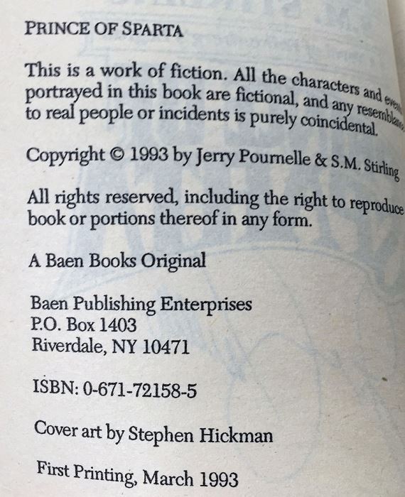 Jerry Pournelle & S.M. Stirling Collection: Go Tell the Spartans & Prince of Sparta (Falkenberg's Legion Series); The Children's Hour (Man-Kzin Wars Series) - Signed by S.M. Stirling & Jerry Pournelle [Photo 15]