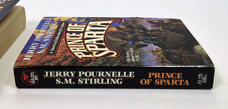 Jerry Pournelle & S.M. Stirling Collection: Go Tell the Spartans & Prince of Sparta (Falkenberg's Legion Series); The Children's Hour (Man-Kzin Wars Series) - Signed by S.M. Stirling & Jerry Pournelle [Photo 11]