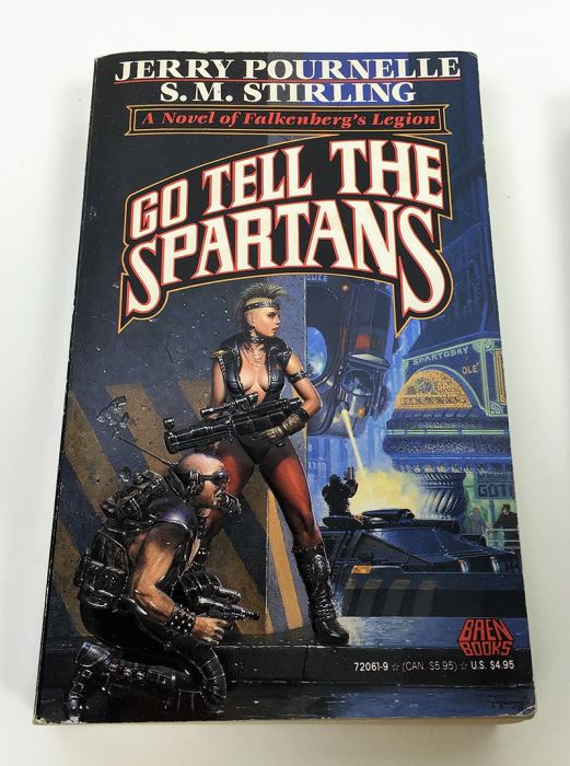 Jerry Pournelle & S.M. Stirling Collection: Go Tell the Spartans & Prince of Sparta (Falkenberg's Legion Series); The Children's Hour (Man-Kzin Wars Series) - Signed by S.M. Stirling & Jerry Pournelle [Photo 3]