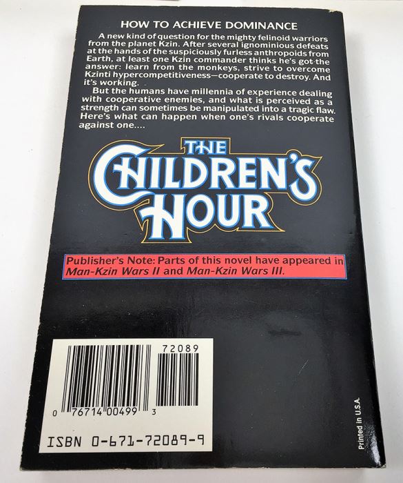 Jerry Pournelle & S.M. Stirling Collection: Go Tell the Spartans & Prince of Sparta (Falkenberg's Legion Series); The Children's Hour (Man-Kzin Wars Series) - Signed by S.M. Stirling & Jerry Pournelle [Photo 17]