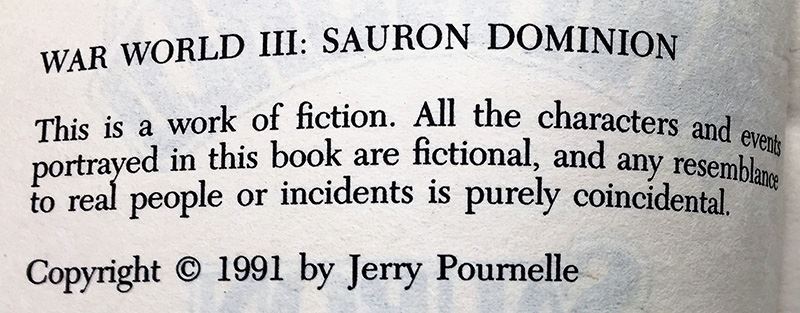 Jerry Pournelle Collection: War World Series: Blood Feuds, The Burning Eye, Sauron Dominion & Revolt on War World - Multiple Signatures: Jerry Pournelle, Harry Turtledove, Mike Resnick, Poul Anderson, Harry Turtledove, Susan Shwartz, S.M. Stirling, etc. [Photo 36]