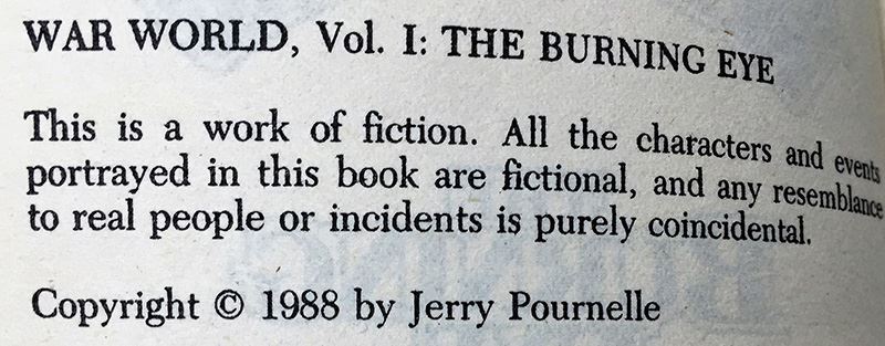 Jerry Pournelle Collection: War World Series: Blood Feuds, The Burning Eye, Sauron Dominion & Revolt on War World - Multiple Signatures: Jerry Pournelle, Harry Turtledove, Mike Resnick, Poul Anderson, Harry Turtledove, Susan Shwartz, S.M. Stirling, etc. [Photo 24]