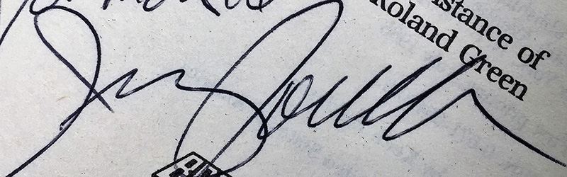 Jerry Pournelle Collection: War World Series: Blood Feuds, The Burning Eye, Sauron Dominion & Revolt on War World - Multiple Signatures: Jerry Pournelle, Harry Turtledove, Mike Resnick, Poul Anderson, Harry Turtledove, Susan Shwartz, S.M. Stirling, etc. [Photo 15]