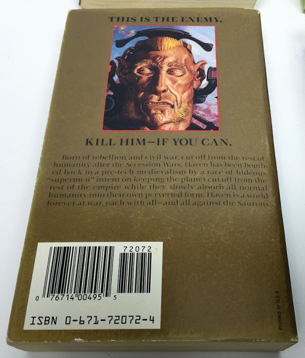 Jerry Pournelle Collection: War World Series: Blood Feuds, The Burning Eye, Sauron Dominion & Revolt on War World - Multiple Signatures: Jerry Pournelle, Harry Turtledove, Mike Resnick, Poul Anderson, Harry Turtledove, Susan Shwartz, S.M. Stirling, etc. [Photo 28]