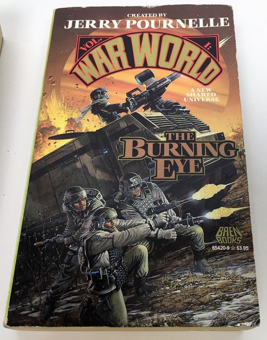 Jerry Pournelle Collection: War World Series: Blood Feuds, The Burning Eye, Sauron Dominion & Revolt on War World - Multiple Signatures: Jerry Pournelle, Harry Turtledove, Mike Resnick, Poul Anderson, Harry Turtledove, Susan Shwartz, S.M. Stirling, etc. [Photo 10]