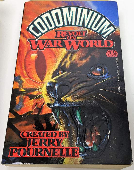 Jerry Pournelle Collection: War World Series: Blood Feuds, The Burning Eye, Sauron Dominion & Revolt on War World - Multiple Signatures: Jerry Pournelle, Harry Turtledove, Mike Resnick, Poul Anderson, Harry Turtledove, Susan Shwartz, S.M. Stirling, etc. [Photo 37]