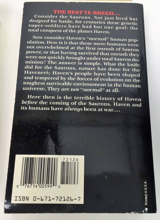 Jerry Pournelle Collection: War World Series: Blood Feuds, The Burning Eye, Sauron Dominion & Revolt on War World - Multiple Signatures: Jerry Pournelle, Harry Turtledove, Mike Resnick, Poul Anderson, Harry Turtledove, Susan Shwartz, S.M. Stirling, etc. [Photo 40]