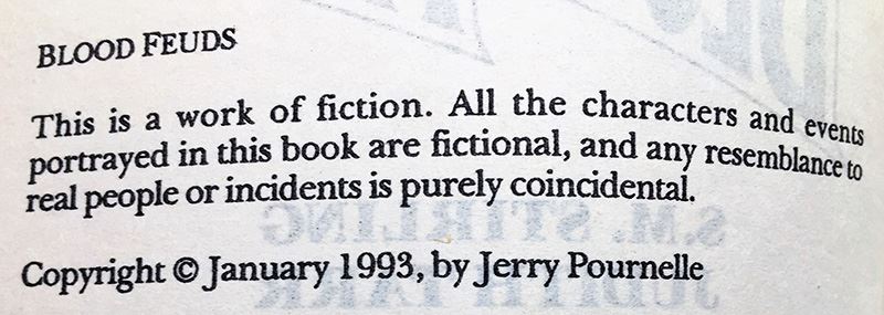 Jerry Pournelle Collection: War World Series: Blood Feuds, The Burning Eye, Sauron Dominion & Revolt on War World - Multiple Signatures: Jerry Pournelle, Harry Turtledove, Mike Resnick, Poul Anderson, Harry Turtledove, Susan Shwartz, S.M. Stirling, etc. [Photo 9]