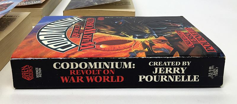Jerry Pournelle Collection: War World Series: Blood Feuds, The Burning Eye, Sauron Dominion & Revolt on War World - Multiple Signatures: Jerry Pournelle, Harry Turtledove, Mike Resnick, Poul Anderson, Harry Turtledove, Susan Shwartz, S.M. Stirling, etc. [Photo 39]