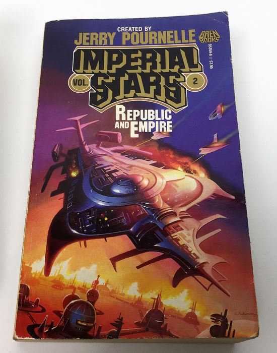 Jerry Pournelle Collection: Imperial Stars Series (Book 1-3): The Stars at War, Republic and Empire, The Crash of Empire - Multiple Signatures:  Jerry Pournelle, Algis Budrys, Poul Anderson, Vernor Vinge, Harry Turtledove, Norman Spinrad, etc. [Photo 17]