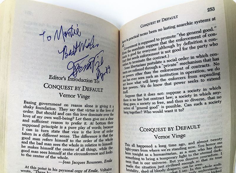 Jerry Pournelle Collection: Imperial Stars Series (Book 1-3): The Stars at War, Republic and Empire, The Crash of Empire - Multiple Signatures:  Jerry Pournelle, Algis Budrys, Poul Anderson, Vernor Vinge, Harry Turtledove, Norman Spinrad, etc. [Photo 27]