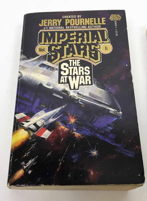 Jerry Pournelle Collection: Imperial Stars Series (Book 1-3): The Stars at War, Republic and Empire, The Crash of Empire - Multiple Signatures:  Jerry Pournelle, Algis Budrys, Poul Anderson, Vernor Vinge, Harry Turtledove, Norman Spinrad, etc. [Photo 2]