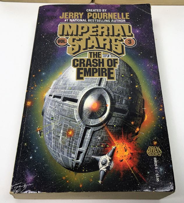 Jerry Pournelle Collection: Imperial Stars Series (Book 1-3): The Stars at War, Republic and Empire, The Crash of Empire - Multiple Signatures:  Jerry Pournelle, Algis Budrys, Poul Anderson, Vernor Vinge, Harry Turtledove, Norman Spinrad, etc. [Photo 30]