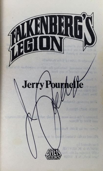 Jerry Pournelle Collection: Falkenberg's Legion Series: Falkenber's Legion & Prince of Mercenaries; The Mercenary (x2) - Signed by Jerry Pournelle [Photo 23]