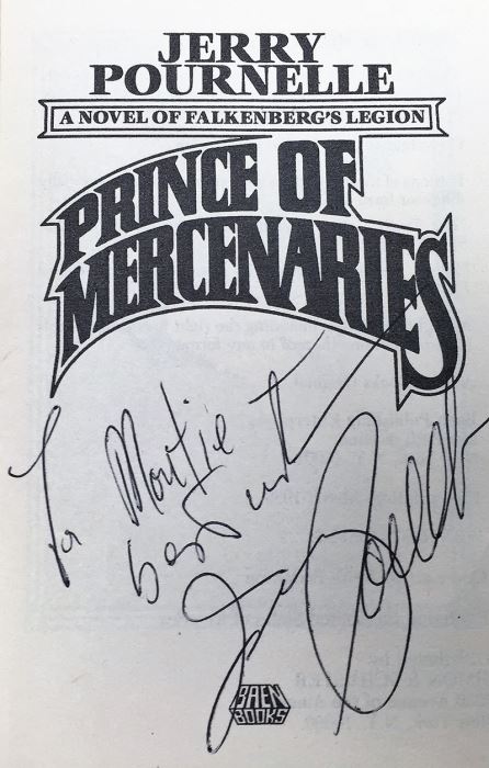 Jerry Pournelle Collection: Falkenberg's Legion Series: Falkenber's Legion & Prince of Mercenaries; The Mercenary (x2) - Signed by Jerry Pournelle [Photo 18]