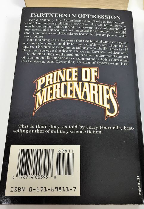 Jerry Pournelle Collection: Falkenberg's Legion Series: Falkenber's Legion & Prince of Mercenaries; The Mercenary (x2) - Signed by Jerry Pournelle [Photo 17]
