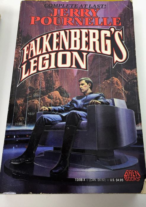 Jerry Pournelle Collection: Falkenberg's Legion Series: Falkenber's Legion & Prince of Mercenaries; The Mercenary (x2) - Signed by Jerry Pournelle [Photo 5]