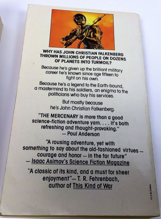 Jerry Pournelle Collection: Falkenberg's Legion Series: Falkenber's Legion & Prince of Mercenaries; The Mercenary (x2) - Signed by Jerry Pournelle [Photo 12]