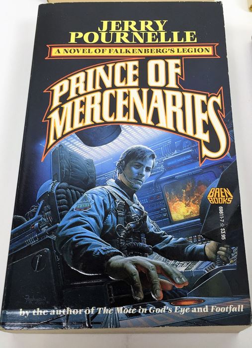 Jerry Pournelle Collection: Falkenberg's Legion Series: Falkenber's Legion & Prince of Mercenaries; The Mercenary (x2) - Signed by Jerry Pournelle [Photo 4]