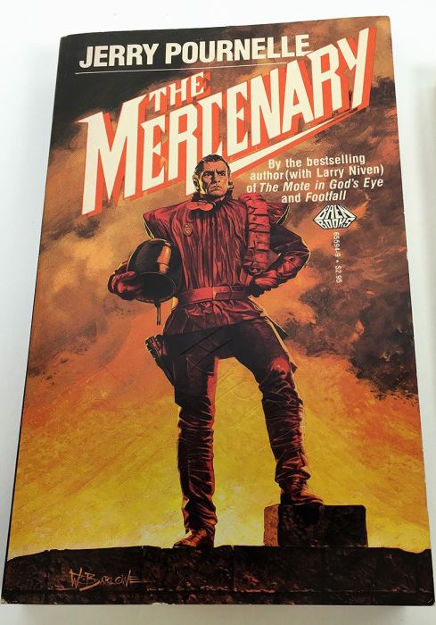 Jerry Pournelle Collection: Falkenberg's Legion Series: Falkenber's Legion & Prince of Mercenaries; The Mercenary (x2) - Signed by Jerry Pournelle [Photo 2]