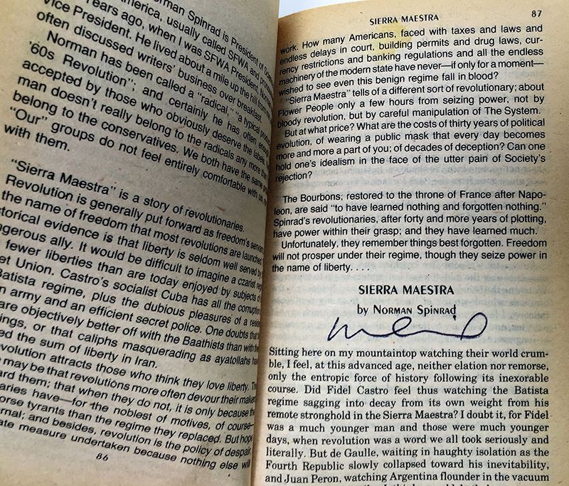 Jerry Pournelle Collection: Survival of Freedom, Black Holes & 20/20 Vision - Multiple Signatures: Jerry Pournelle, Norman Spinrad, Poul Anderson, Larry Niven, Harlan Ellison, Ursula K. Le Guin, Kevin O'Donnell, Jr., A.E. Van Vogt, etc. [Photo 8]