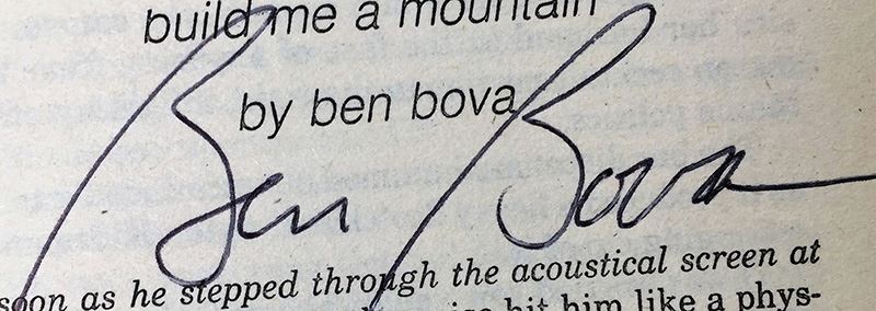 Jerry Pournelle Collection: Survival of Freedom, Black Holes & 20/20 Vision - Multiple Signatures: Jerry Pournelle, Norman Spinrad, Poul Anderson, Larry Niven, Harlan Ellison, Ursula K. Le Guin, Kevin O'Donnell, Jr., A.E. Van Vogt, etc. [Photo 45]