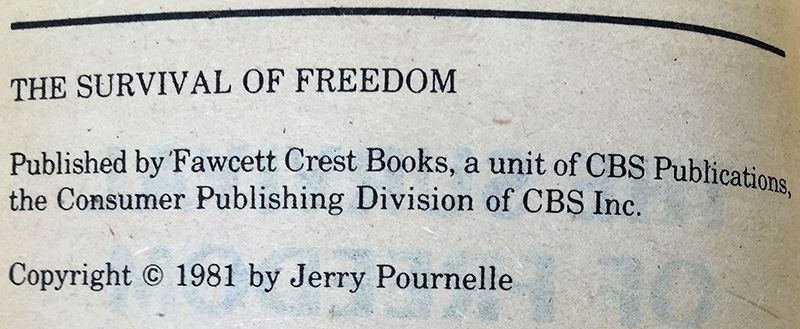 Jerry Pournelle Collection: Survival of Freedom, Black Holes & 20/20 Vision - Multiple Signatures: Jerry Pournelle, Norman Spinrad, Poul Anderson, Larry Niven, Harlan Ellison, Ursula K. Le Guin, Kevin O'Donnell, Jr., A.E. Van Vogt, etc. [Photo 24]