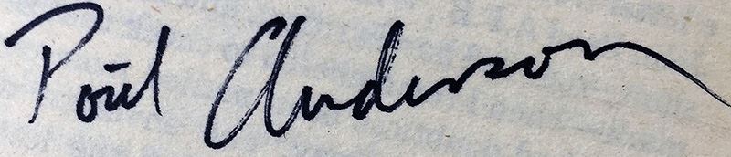 Jerry Pournelle Collection: Survival of Freedom, Black Holes & 20/20 Vision - Multiple Signatures: Jerry Pournelle, Norman Spinrad, Poul Anderson, Larry Niven, Harlan Ellison, Ursula K. Le Guin, Kevin O'Donnell, Jr., A.E. Van Vogt, etc. [Photo 51]