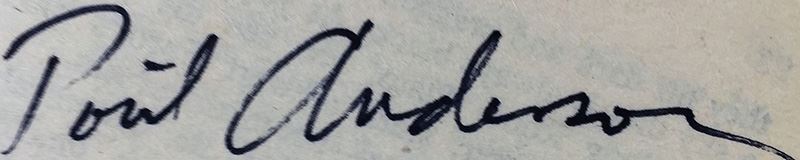 Jerry Pournelle Collection: Survival of Freedom, Black Holes & 20/20 Vision - Multiple Signatures: Jerry Pournelle, Norman Spinrad, Poul Anderson, Larry Niven, Harlan Ellison, Ursula K. Le Guin, Kevin O'Donnell, Jr., A.E. Van Vogt, etc. [Photo 34]