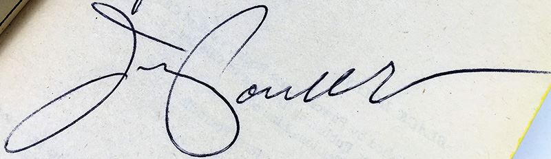 Jerry Pournelle Collection: Survival of Freedom, Black Holes & 20/20 Vision - Multiple Signatures: Jerry Pournelle, Norman Spinrad, Poul Anderson, Larry Niven, Harlan Ellison, Ursula K. Le Guin, Kevin O'Donnell, Jr., A.E. Van Vogt, etc. [Photo 30]