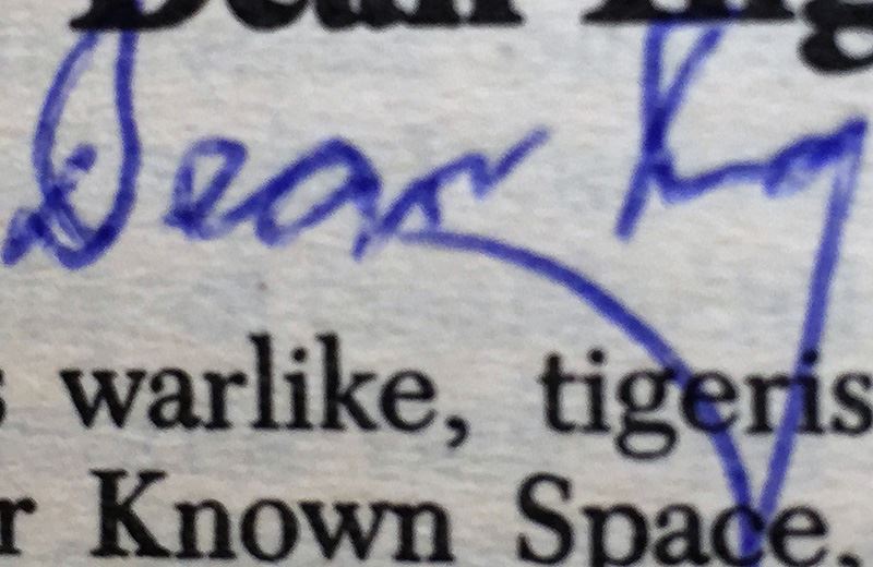 Jim Baen Collection: New Destinies Paperback Magazine: Vol I (Collector's Edition), Vol II & Vol VII - Multiple Signatures: Jim Baen, Poul Anderson, Joel Rosenberg, Doug Beason, G. Harry Stine, Gregory Benford, Harry Turtledove, Dean Ing, etc. [Photo 36]