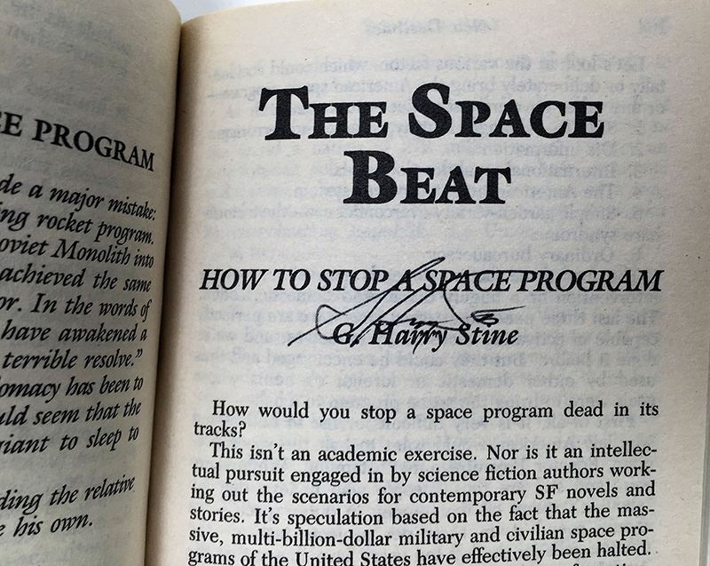 Jim Baen Collection: New Destinies Paperback Magazine: Vol I (Collector's Edition), Vol II & Vol VII - Multiple Signatures: Jim Baen, Poul Anderson, Joel Rosenberg, Doug Beason, G. Harry Stine, Gregory Benford, Harry Turtledove, Dean Ing, etc. [Photo 13]